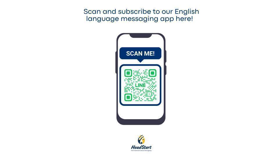 Line sign up QR codes languages 16 9