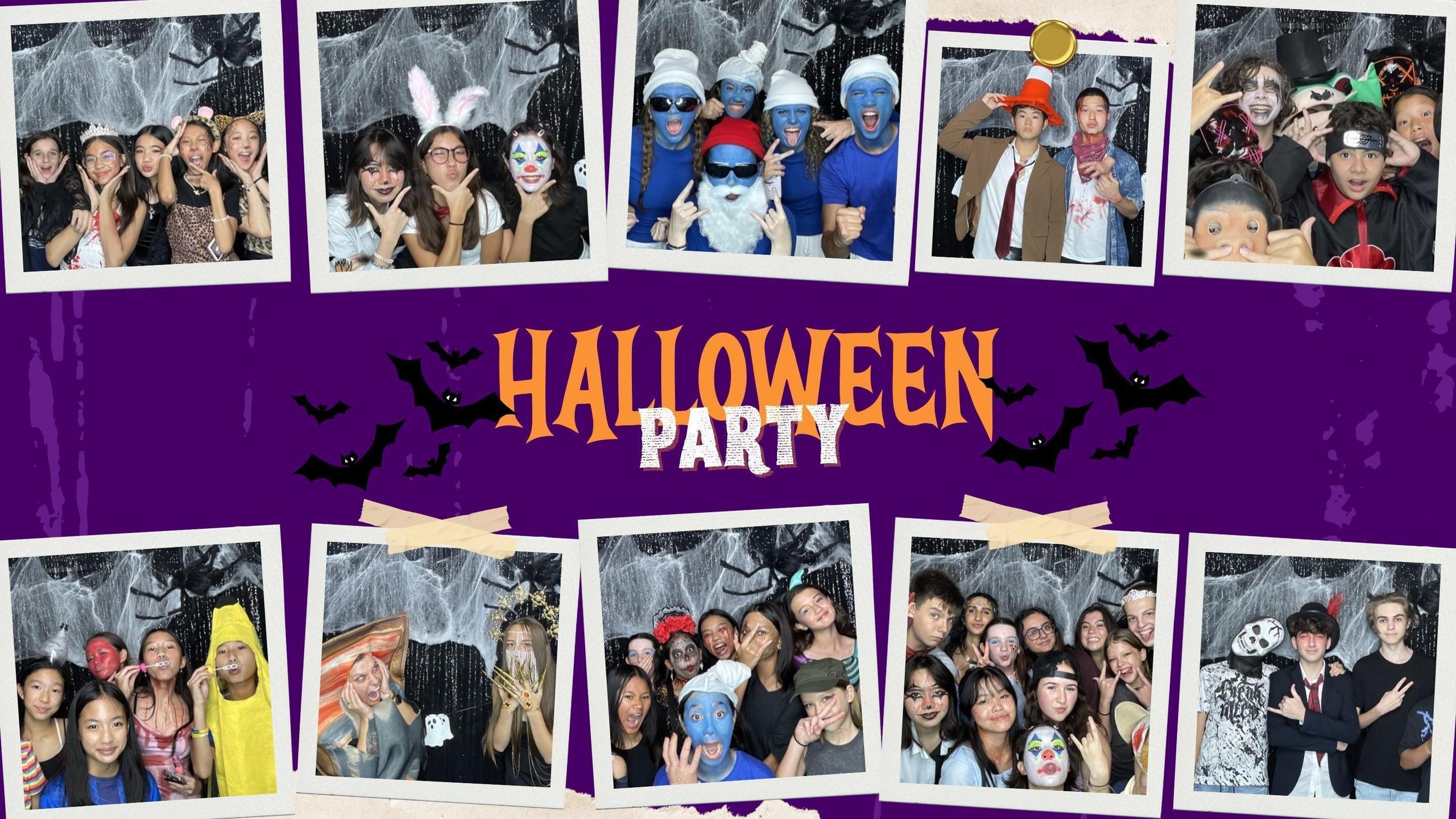 Halloween Party Photo Collage HSC 2