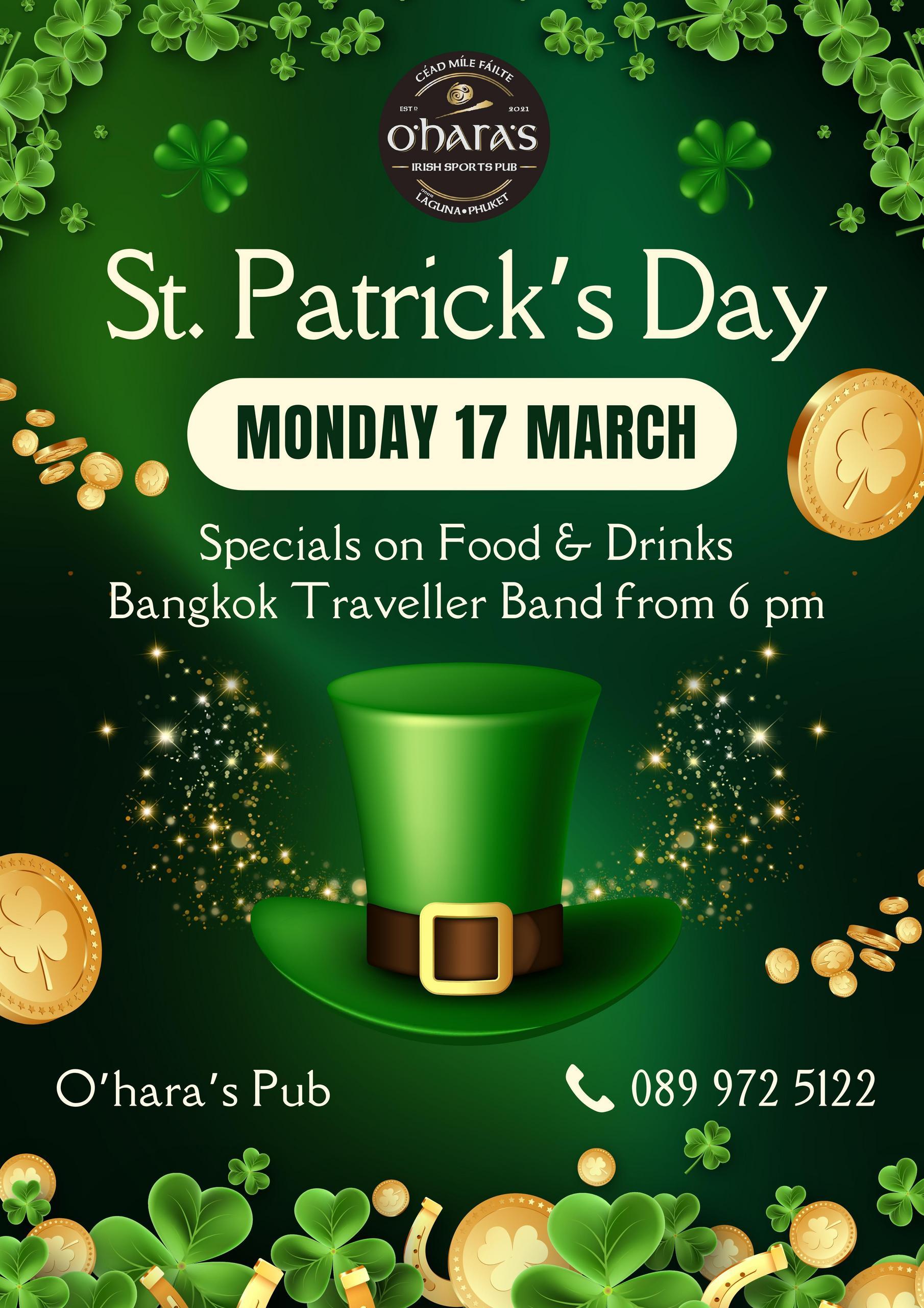 OHaras St Patricks Day