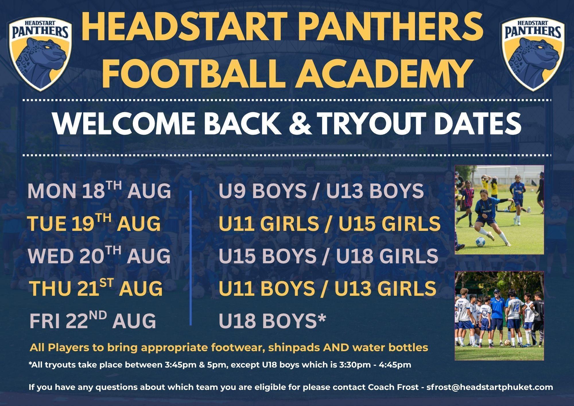 HSC Football Academy Tryouts 2025 26