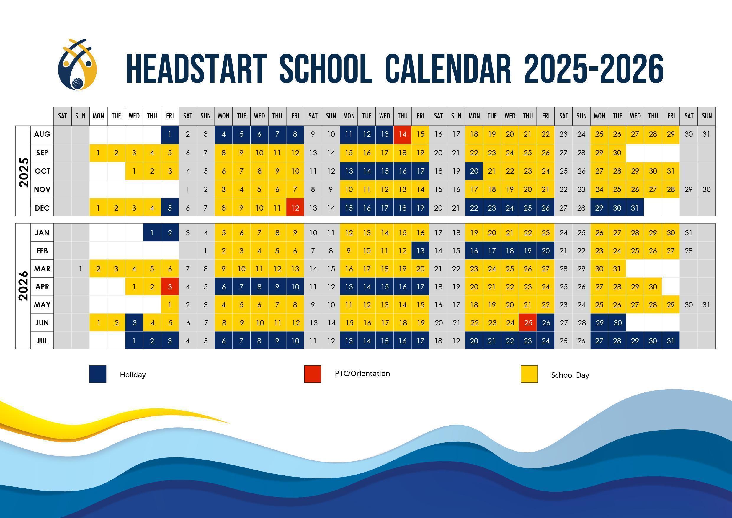 2025 2026 Academic Year Calendar