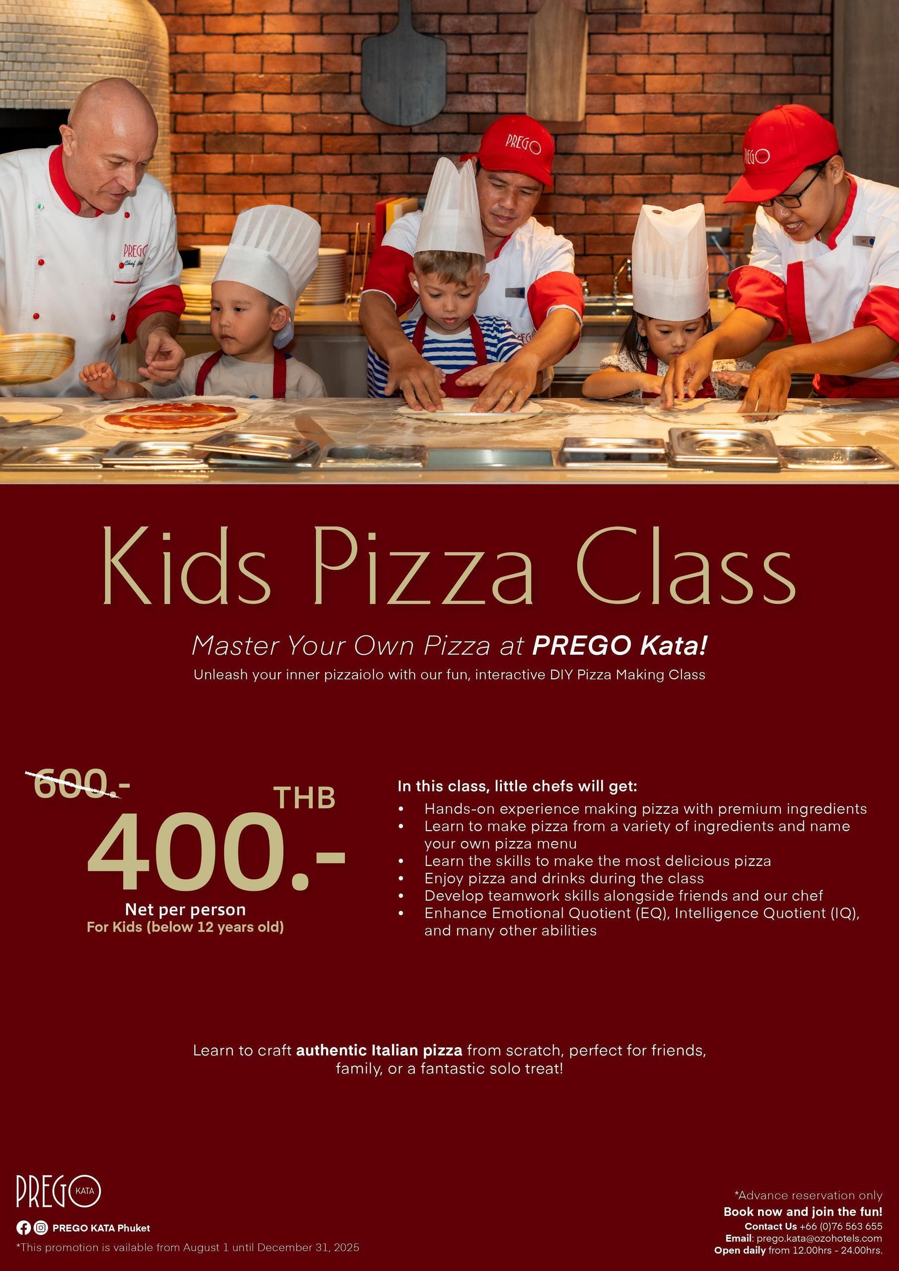 PREGO Pizza Cooking Class School Promo 1 page 0001