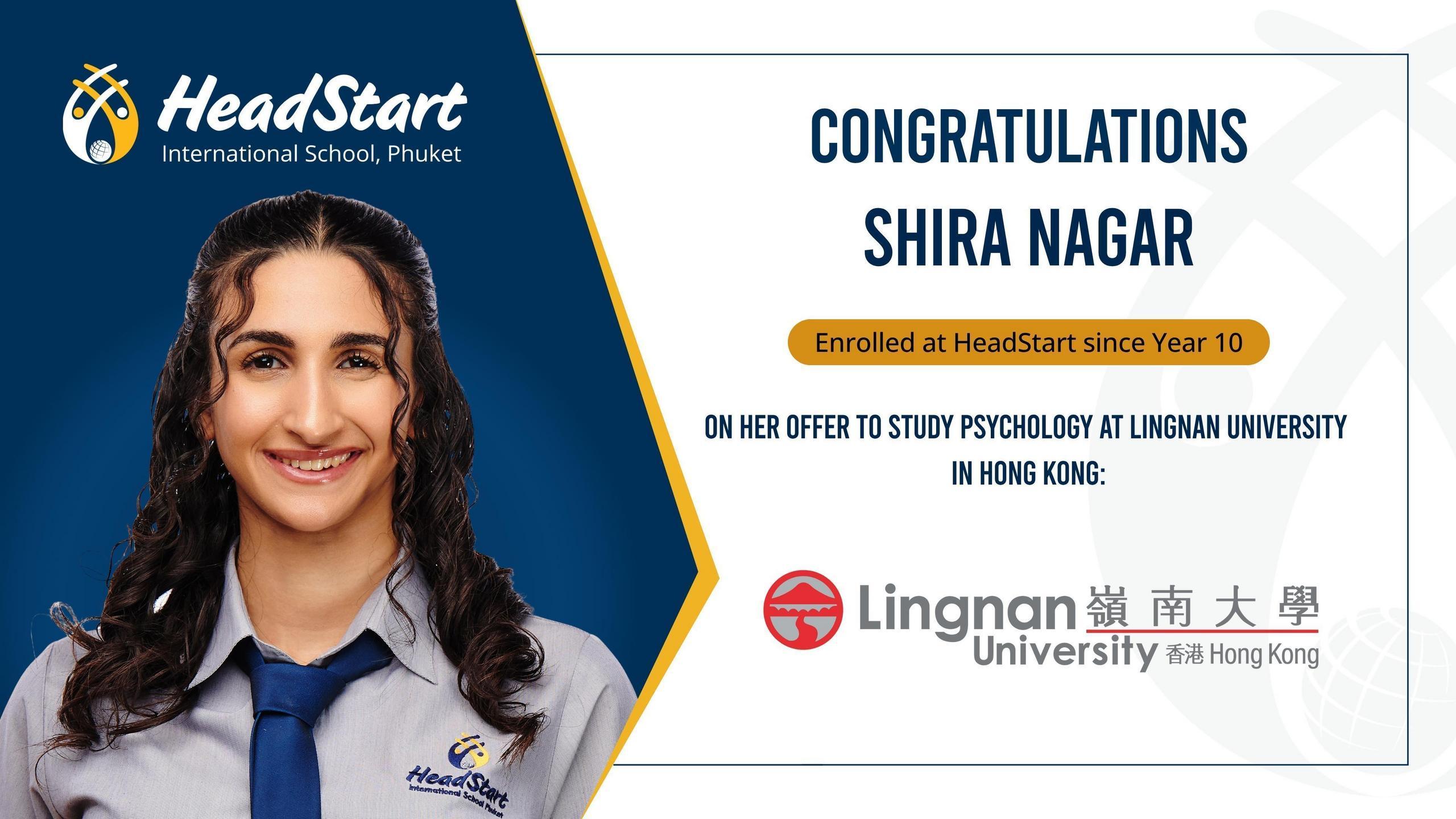 2026 University Offer Shira