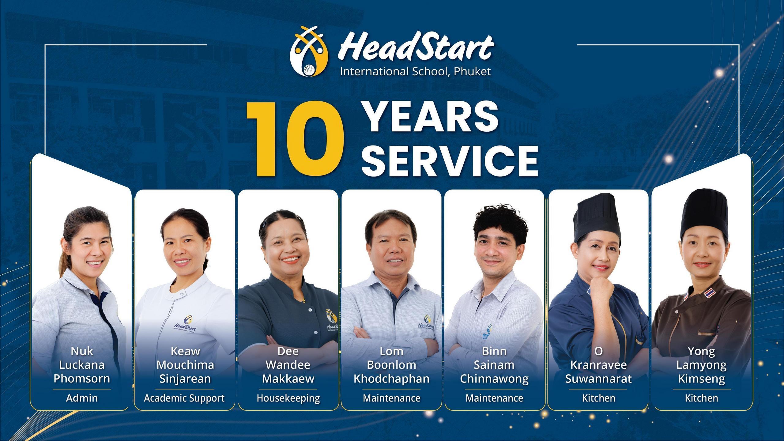 2026 Support Staff Service 10 Years 16x9